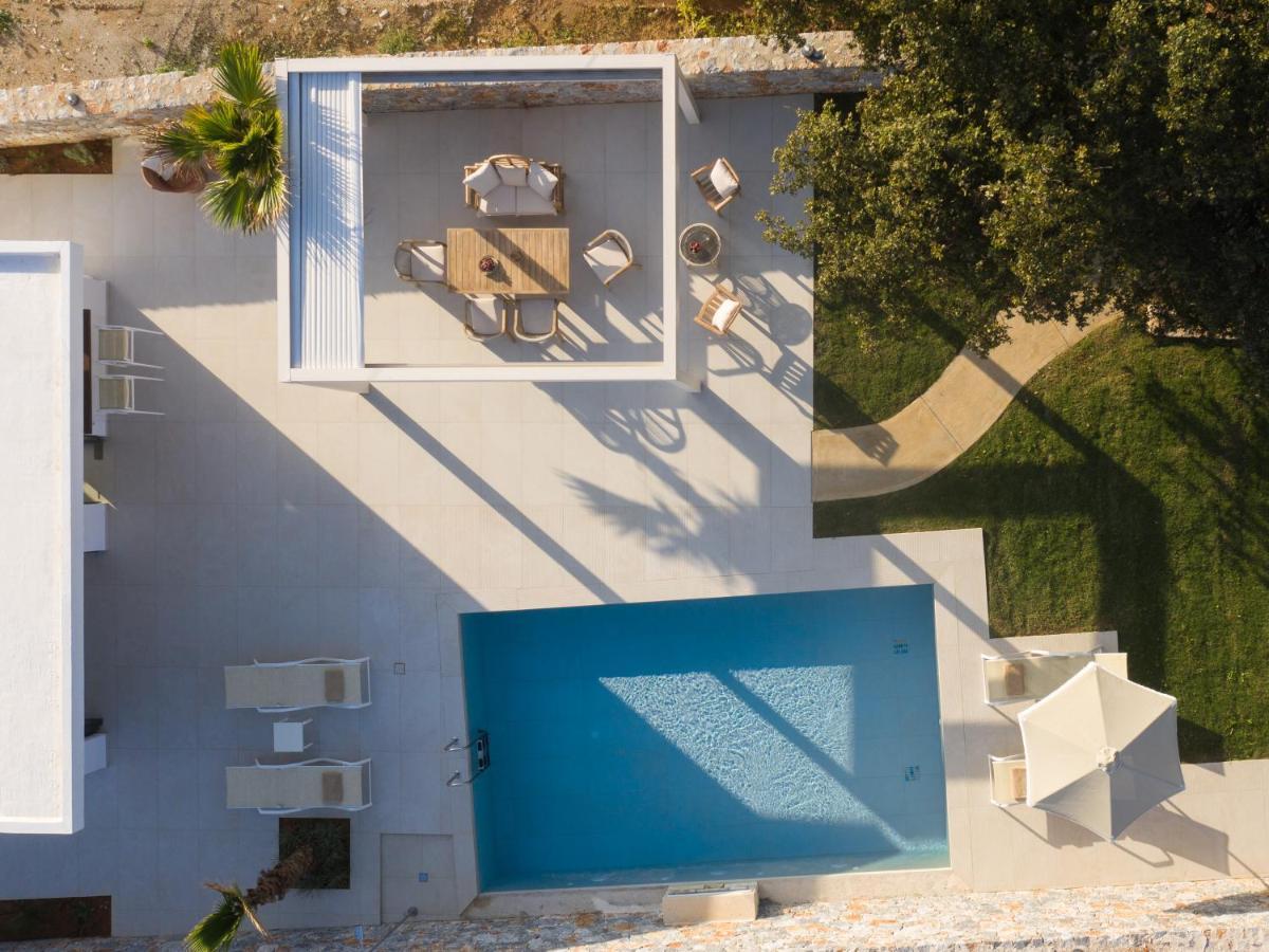Pelagias Villa Lefka With Heated Pool Mathés Εξωτερικό φωτογραφία