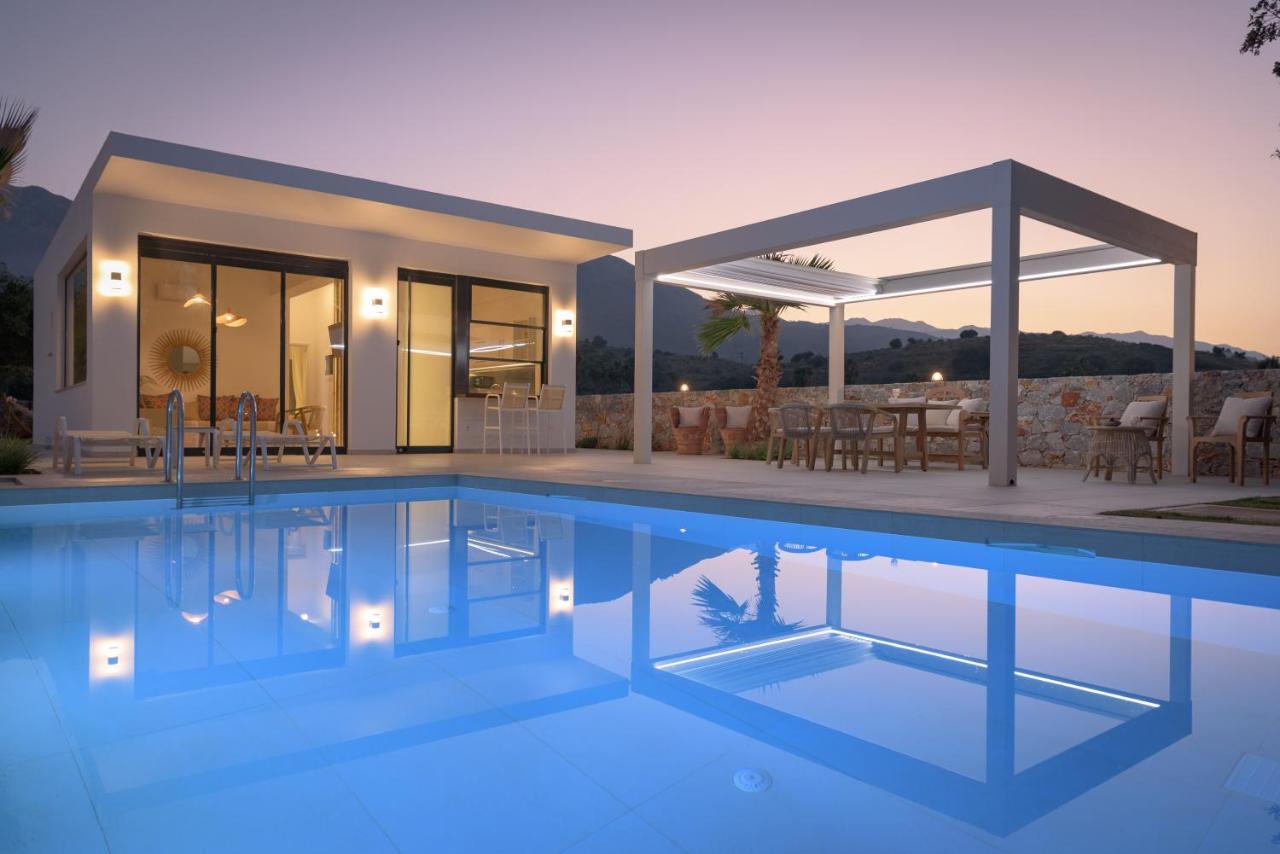 Pelagias Villa Lefka With Heated Pool Mathés Εξωτερικό φωτογραφία