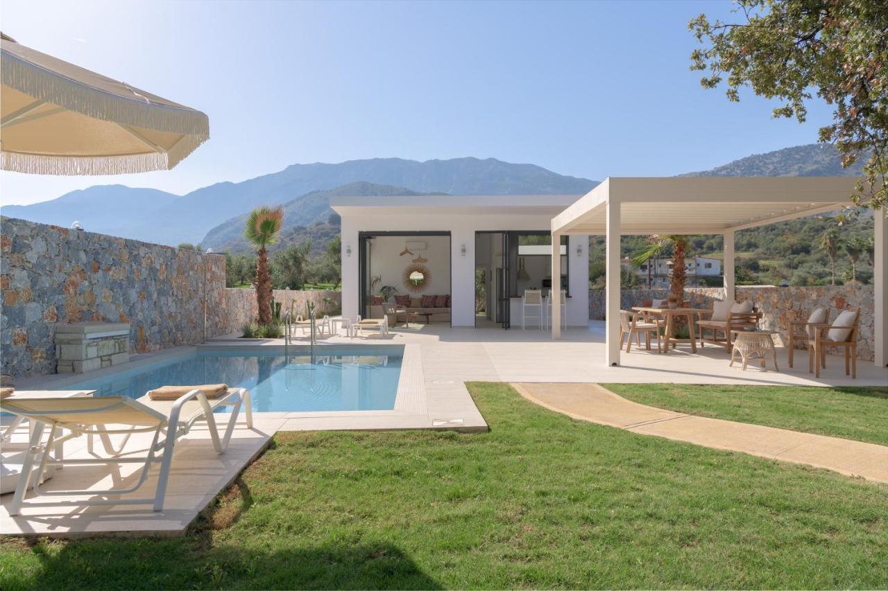 Pelagias Villa Lefka With Heated Pool Mathés Εξωτερικό φωτογραφία