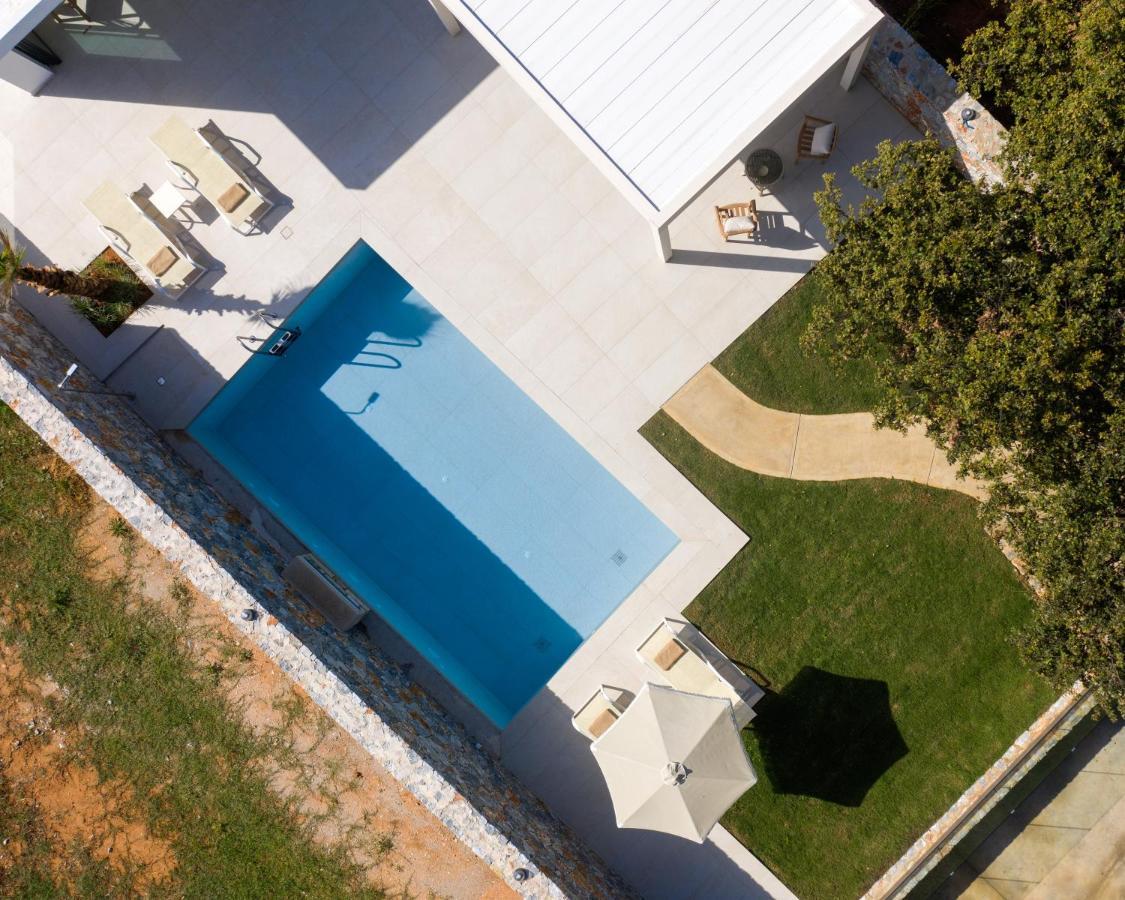 Pelagias Villa Lefka With Heated Pool Mathés Εξωτερικό φωτογραφία