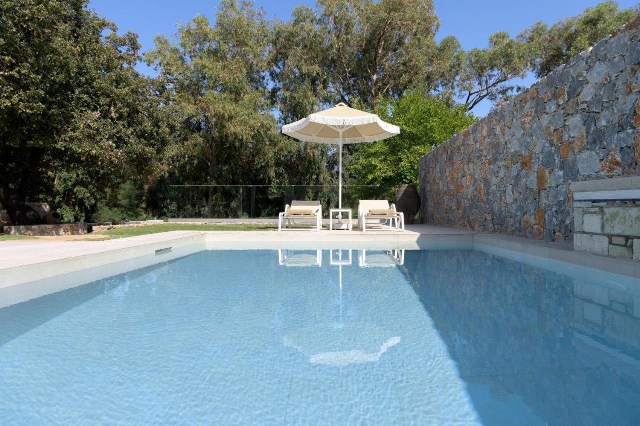 Pelagias Villa Lefka With Heated Pool Mathés Εξωτερικό φωτογραφία