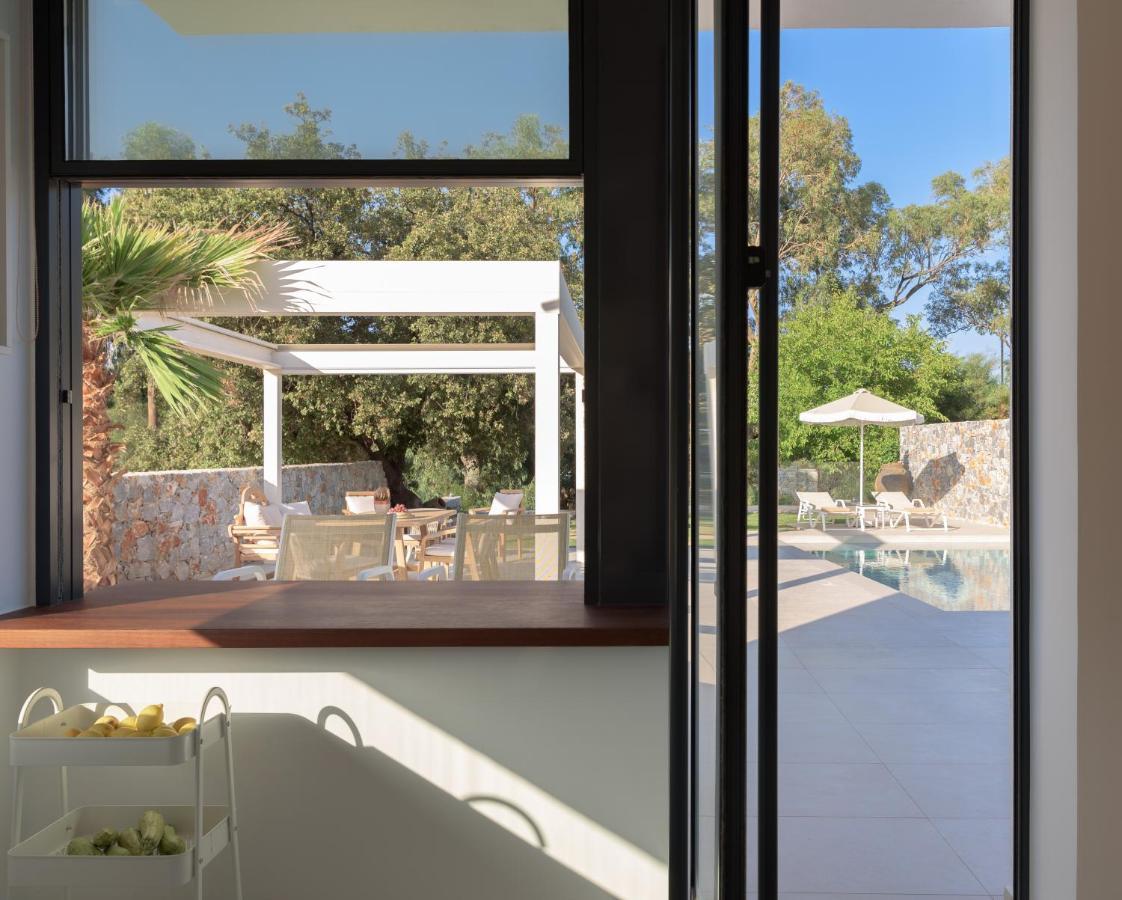Pelagias Villa Lefka With Heated Pool Mathés Εξωτερικό φωτογραφία