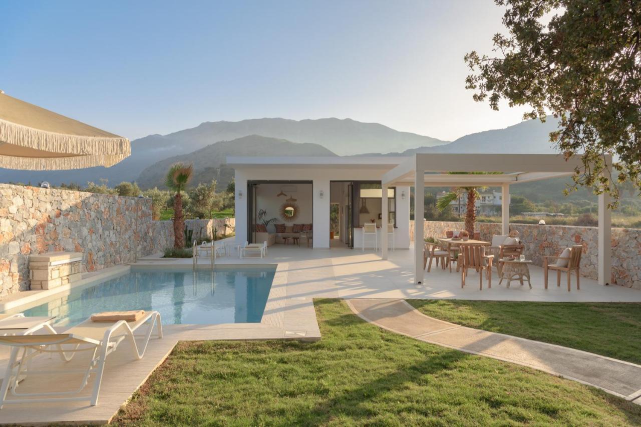 Pelagias Villa Lefka With Heated Pool Mathés Εξωτερικό φωτογραφία